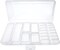 The Beadsmith Keeper Flips Storage Organizer–Personality Case–Multi-Size Flip Top Boxes & Organizer–Translucent Plastic–Store Beads, Pearls, Crystals, Threads, Needles & Jewelry Making Supplies